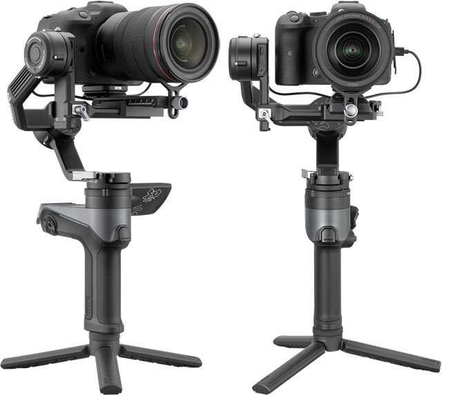 Weebill 2 - gimbal z obracanym ekranem dotykowym HD