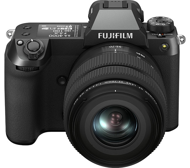 Fujifilm GFX50S II - lekki, kompaktowy ze stabilizacj i 51,4-milionow rednioformatow matryc