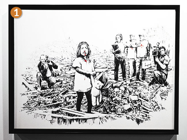 The Art of Banksy. Without Limits. Fotograficzne akcenty wietnej wystawy kontrowersyjnego artysty