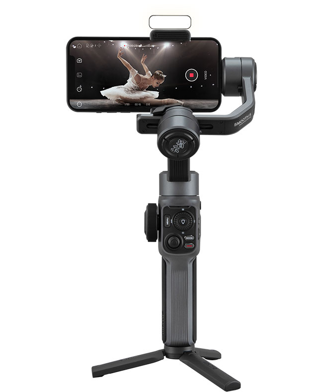 Gimbal Zhiyun Smooth 5 - płynne filmy prosto ze smartfona