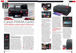 canon  Pixma G640  TEST Szybkie, budetowe drukowanie a system druku MegaTank.