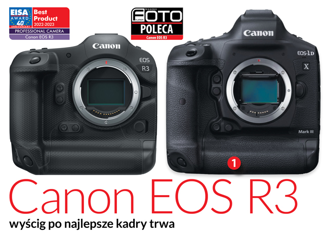 Canon R3 vc Canon 1DX III