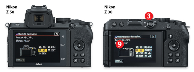 Nikon Z30 vs Nikon Z50
