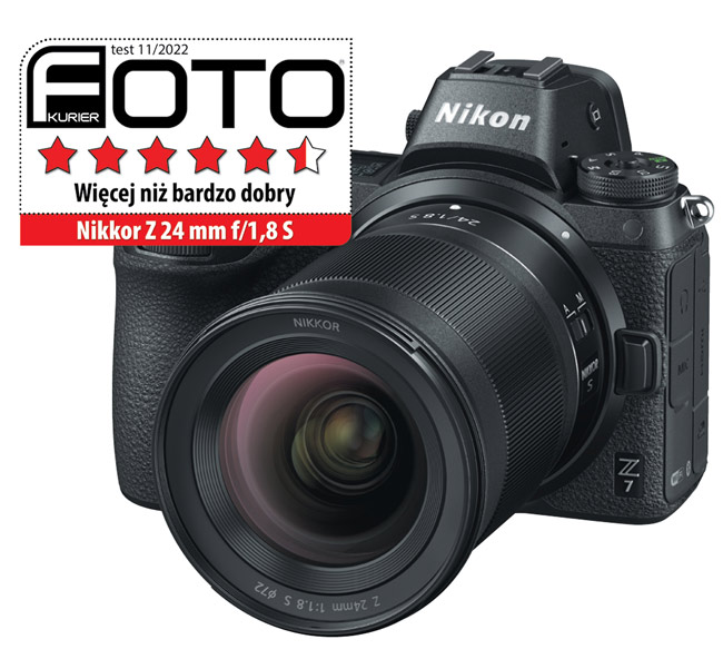 Foto-Kurier Poleca Nikkor z 24 mm f/1_8 mm