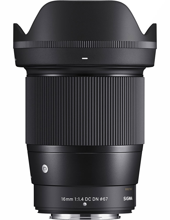 Trzy nowe Sigmy z serii Contemporary: 16 mm f/1,4 DC DN; 30 mm f/1,4 DC DN; 56 mm f/1,4 DC DN