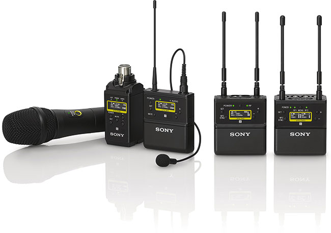 Nowa seria mikrofonów bezprzewodowych Sony UWP-D
