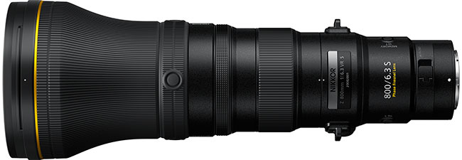 Nikkor Z 800 mm f/6,3 VR S - wyjątkowo poręczne tele