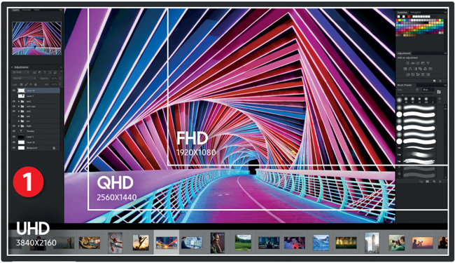 Samsung S8 UHD ekran