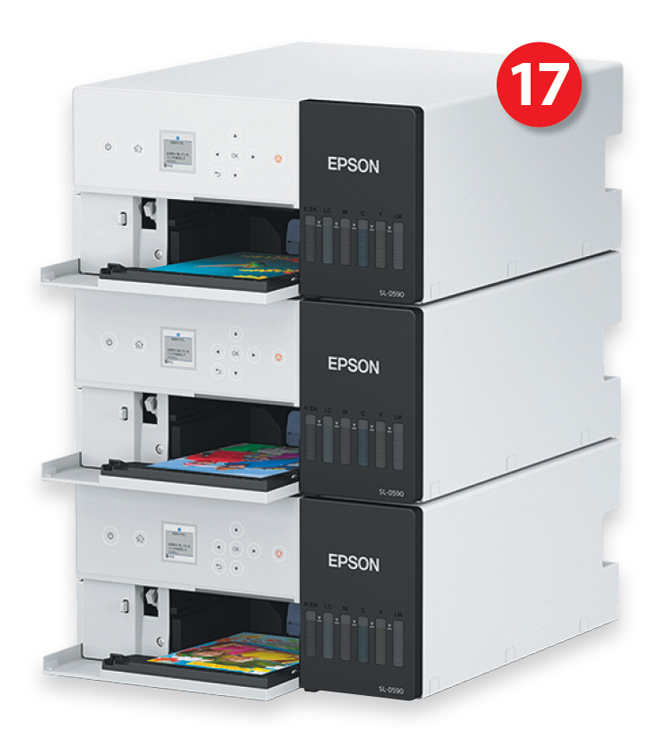 Epson D500 w stosie