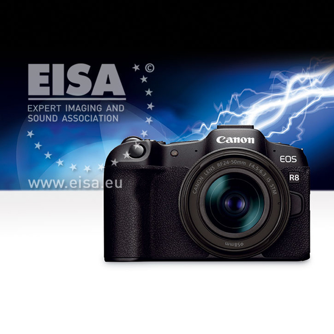 Canon EOS R8 EISA AWARDS 2023-2024