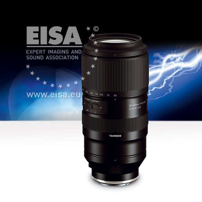 Tamron 50-400 mm EISA AWARDS 2023-2024