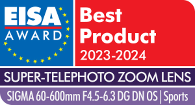 Sigma 60-600 mm EISA AWARDS 2023-2024