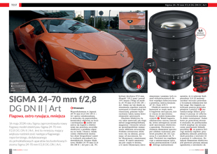 Test Sigmy 24–70 mm f/2,8 DG DN II | Art