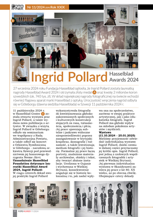 Ingrid Pollard Hasselblad Awards 2024