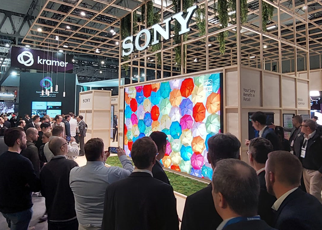 Sony ISE 2024 Parasolki