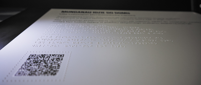 Alfabet Braille'a
