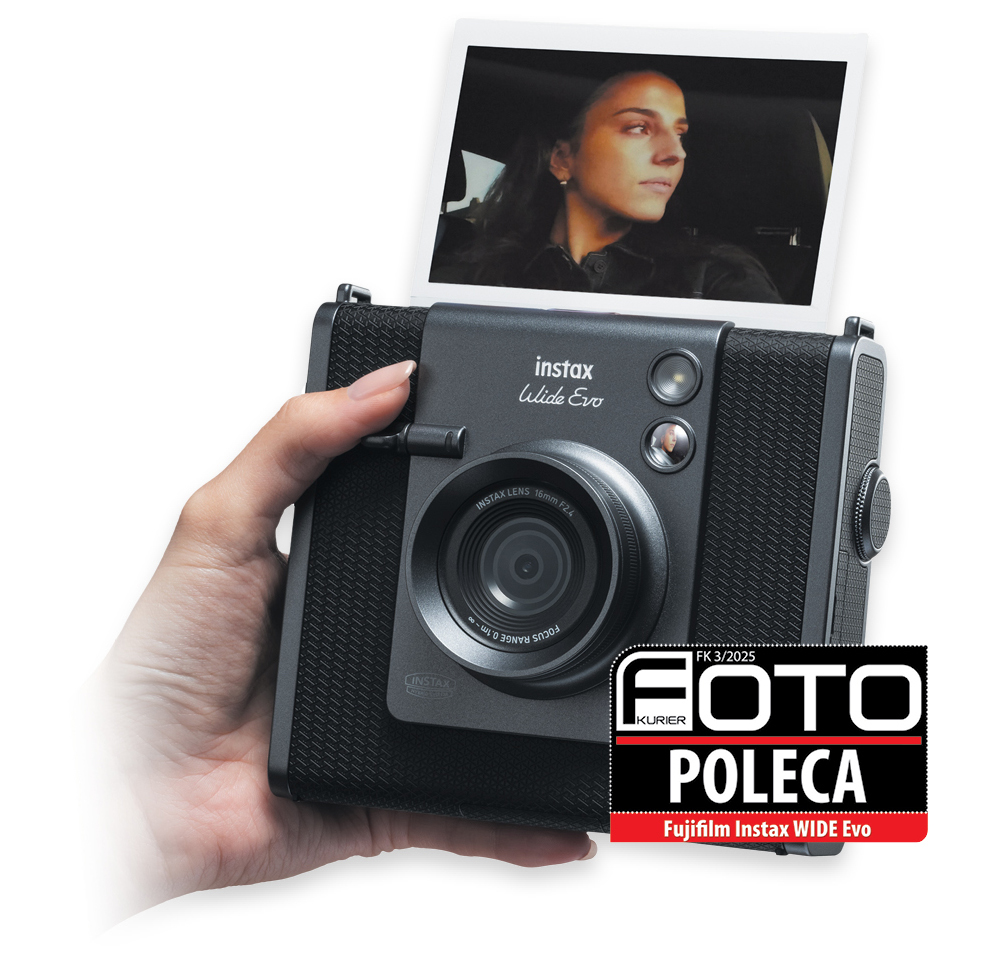Fujifilm Instax Wide-Evo Foto-Kurier Poleca