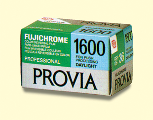 Fu­ji­chro­me Pro­via 1600 wycofana