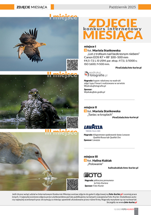 Zdj�cie Miesi�ca pa�dziernik 2025