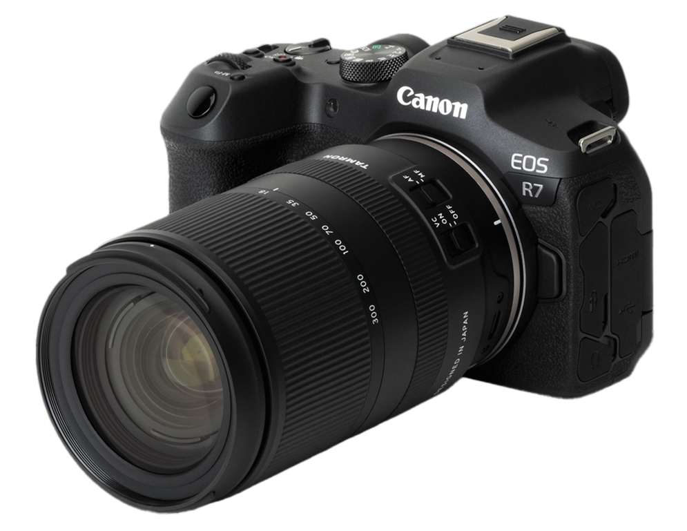 Tamron 18-300 mm z Canonem R7