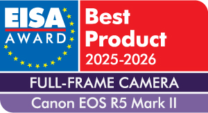 Canon EOS R5 Mark II EISA AWARDS 2025-2026