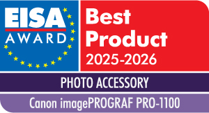 Canon imagePROGRAF PRO-1100 to profesjonalna drukarka A2 znacznie poprawiona w stosunku do i tak ju doskonaej drukarki PRO-1000. 12 oddzielnych nowych atramentów LUCIA PRO II umoliwia uzyskanie gbokiej czerni, nasyconych bkitów i delikatnych przej tonalnych, a Chroma Optimiser nadaje wydrukom gadsze wykoczenie z poyskiem i zmniejsza brzowienie. Dziki PRO-1100 moliwe jesy uzyskanie wikszych panoram, a take doskonaych czarno-biaych wydruków i ich duga trwao a do 200 lat. Kolorowy wywietlacz oraz zcza USB, Ethernet i Wi-Fi umoliwiaj atw obsug i wszechstronne zastosowanie. Dziki doskonaemu stosunkowi ceny do jakoci produkt ten jest atrakcyjny równie dla ambitnych entuzjastów fotografii.