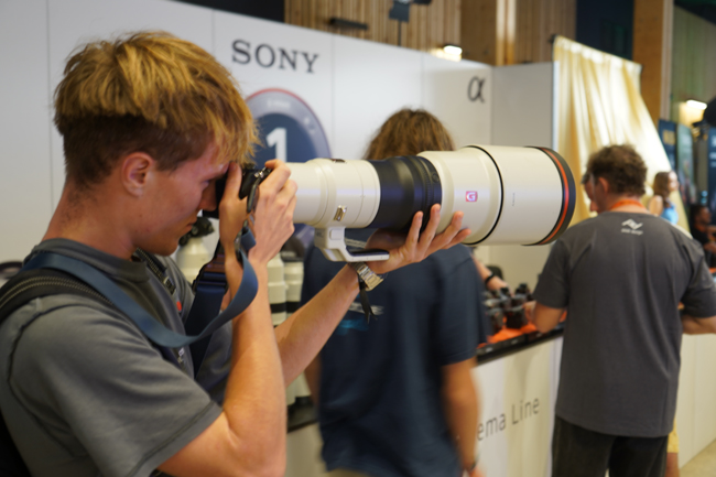 Sony lens wiatosia