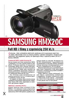 Samsung HMX20C
