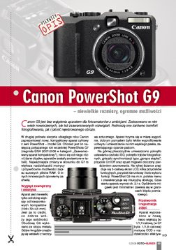 Canon PowerShot G9