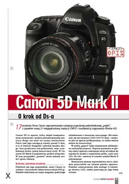 Canon EOS 5D Mark II – o krok od Ds-a