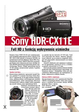 Sony HDR-CX11E