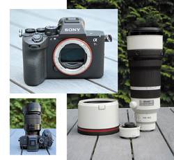 Sony FE 100-400 mm f/4,5 GM i�Sony A7RVI ujrza�y �wiat�o dzienne