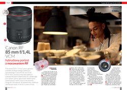 Test Canona RF 85 mm f/1,4L VCM - portretowo, jasno i porcznie