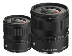 Sigma 15 mm f/1,4 DC | Contemporary - do�matryc APS-C
