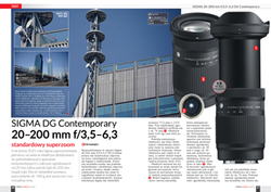 TEST Sigmy DG 20-200 mm f/3,5-6,3 Contemporary - superzoom w�rozs�dnej cenie