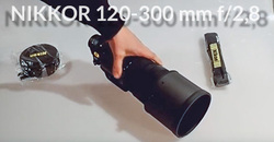 Nikkor 120-300 mm f/2,8 - pierwsze otwarcie