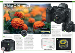 Test Nikkora Z 40 mm f/2 - may, penoklatkowy, lekki, jasny, z papierow gbi ...