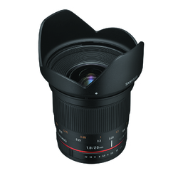 Samyang 20 mm f/1,8 ED AS UMC wnaszej porwnywarce