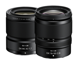 NIKKOR Z DX 16-50 mm f/2,8 VR imakro NIKKOR Z DX MC 35 mm f/1,7 - dedykowane doaparatw zmatryc APS-C