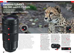 Test ultrazoomu Panasonic Lumix S 100-500 mm f/5-7,1 O.I.S.