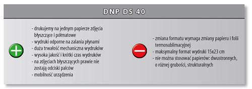 DNP DS 40 zalety i wady