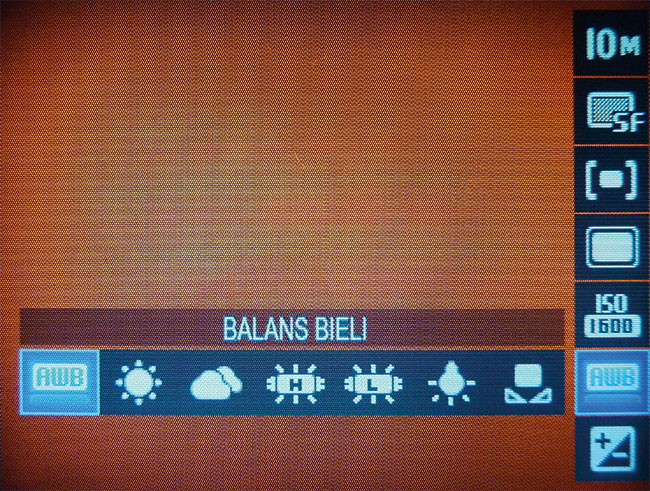 Szybkie menu to bardzo przydatne narzdzie. W aparatach Samsunga zorganizowane jest zazwyczaj w ten sam intuicyjny sposób.