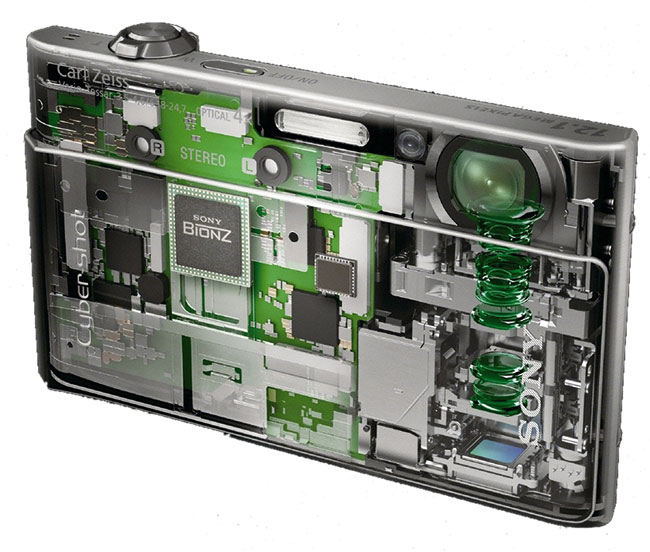 Ukad optycznyaparatu to prawdziwy majstersztyk  firmy Carl Zeiss