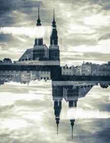 Opolska katedra nad Odr