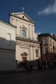 Ko,sci� ,sw. Marcina W centrum Krakowa