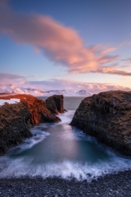 Wsch�d s�o�ca nad morzem