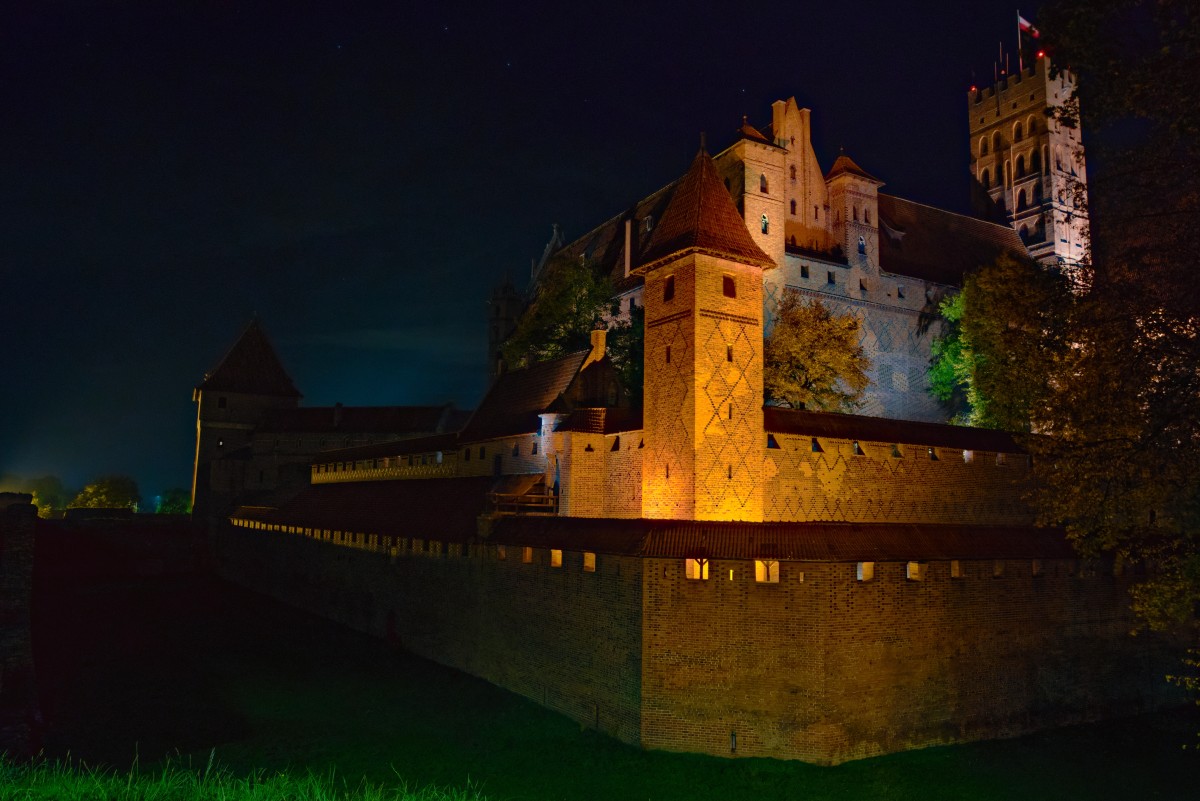 Malbork noc