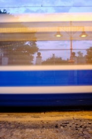 Mkn� po&nbsp;szynach niebieskie tramwaje