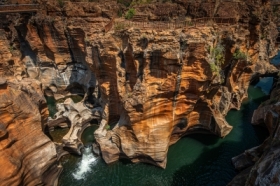 Fragment  Kanionu rzeki BLYDE - RPA