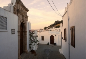 wieczorne Lindos